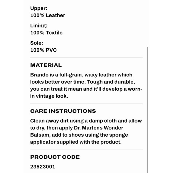 New Dr. Martens Myles Brando Leather Buckle Slide Men's 11 / Women's 12 23523001 - Picture 3 of 15